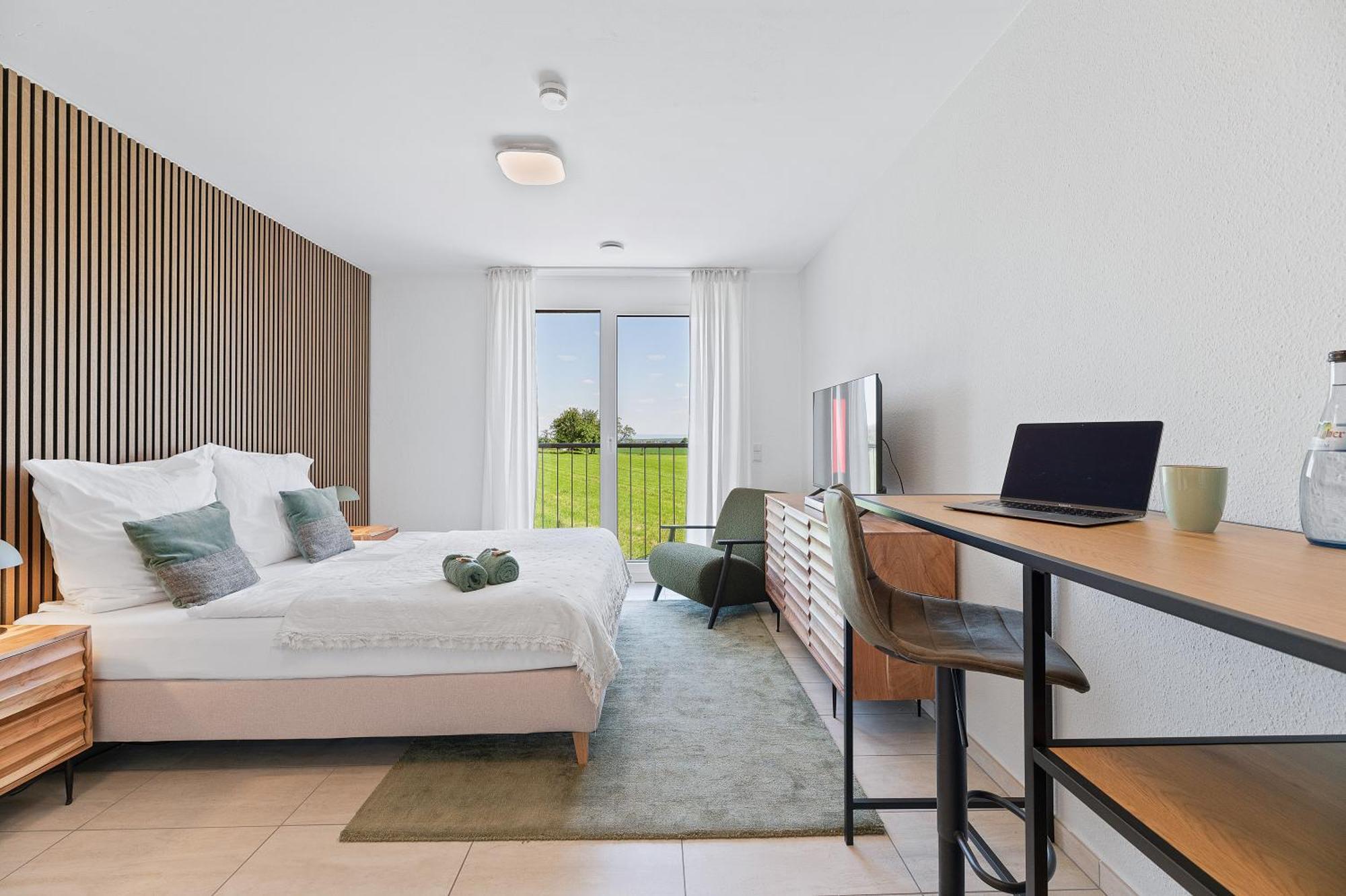 The Serviced - Design Apartments Stoccarda Camera foto
